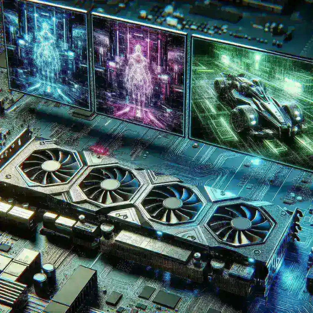 "Tarjetas gráficas de última generación para gaming en 2025, destacando rendimiento y tecnología avanzada en videojuegos."