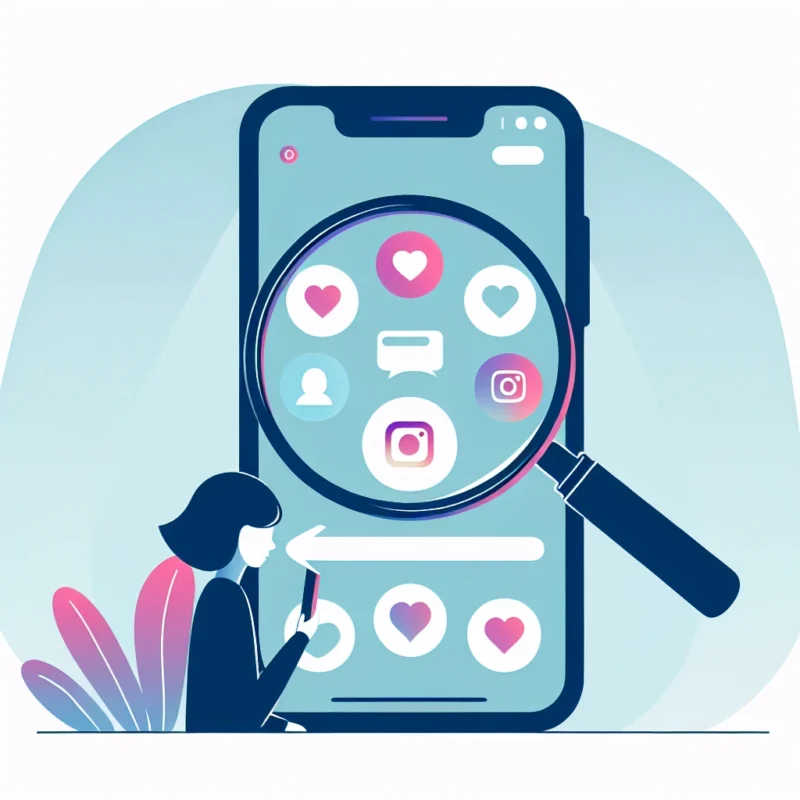 "Visualizador de Historias de Instagram: Persona usando la herramienta para ver Stories de forma anónima en un dispositivo móvil, destacando características de privacidad y funcionalidad."