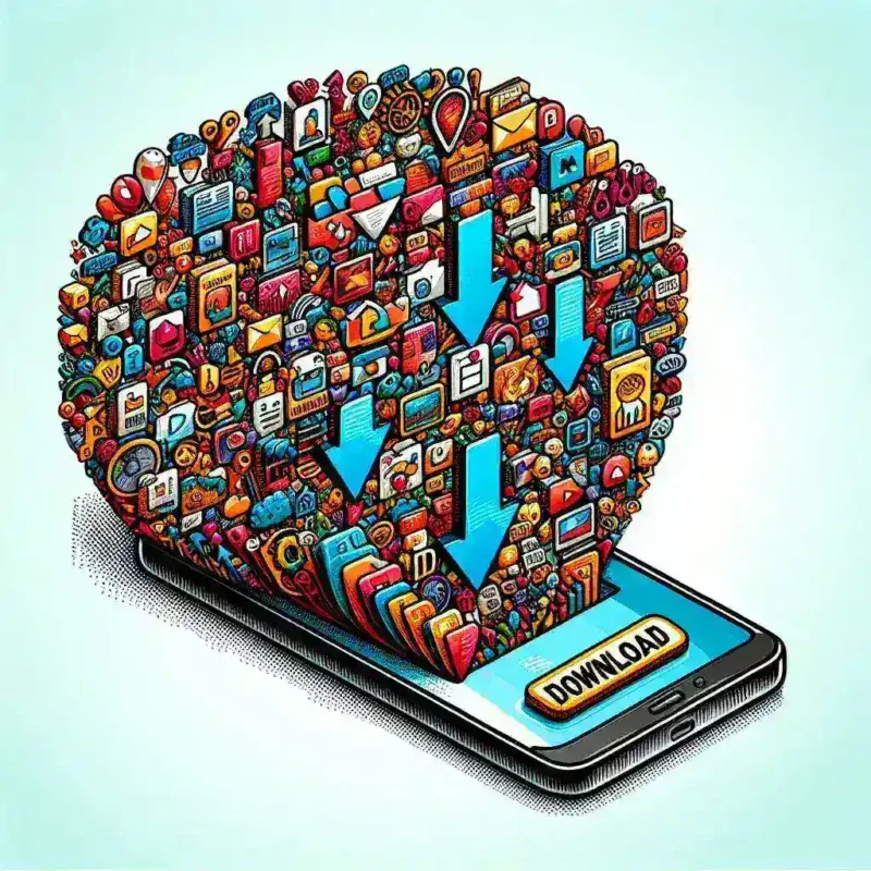 Alt text: "Paso a paso para descargar videos de TikTok de forma segura, con ilustración de la interfaz de la aplicación y opciones de descarga destacadas."