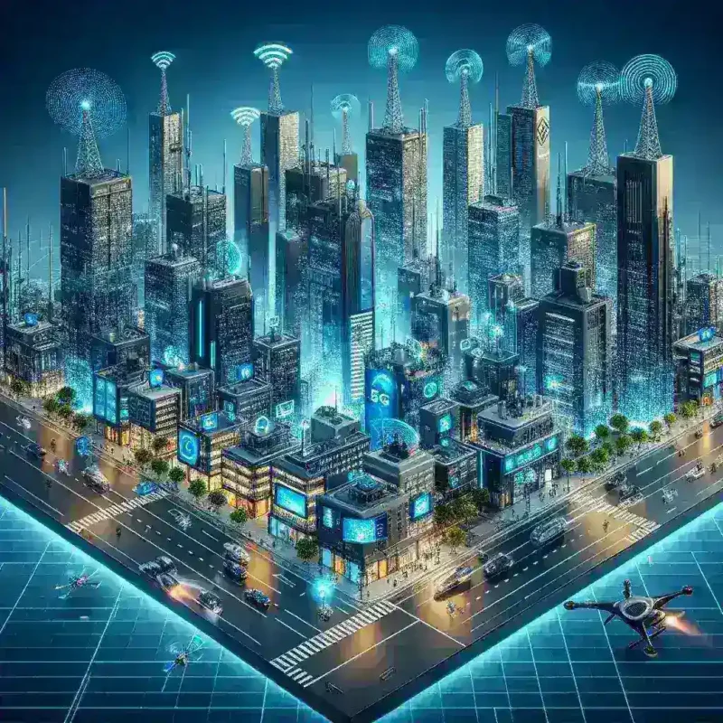 "Vodafone España launches its first commercial 5G SA network with enhanced low latency services, showcasing cutting-edge technology and connectivity advancements."